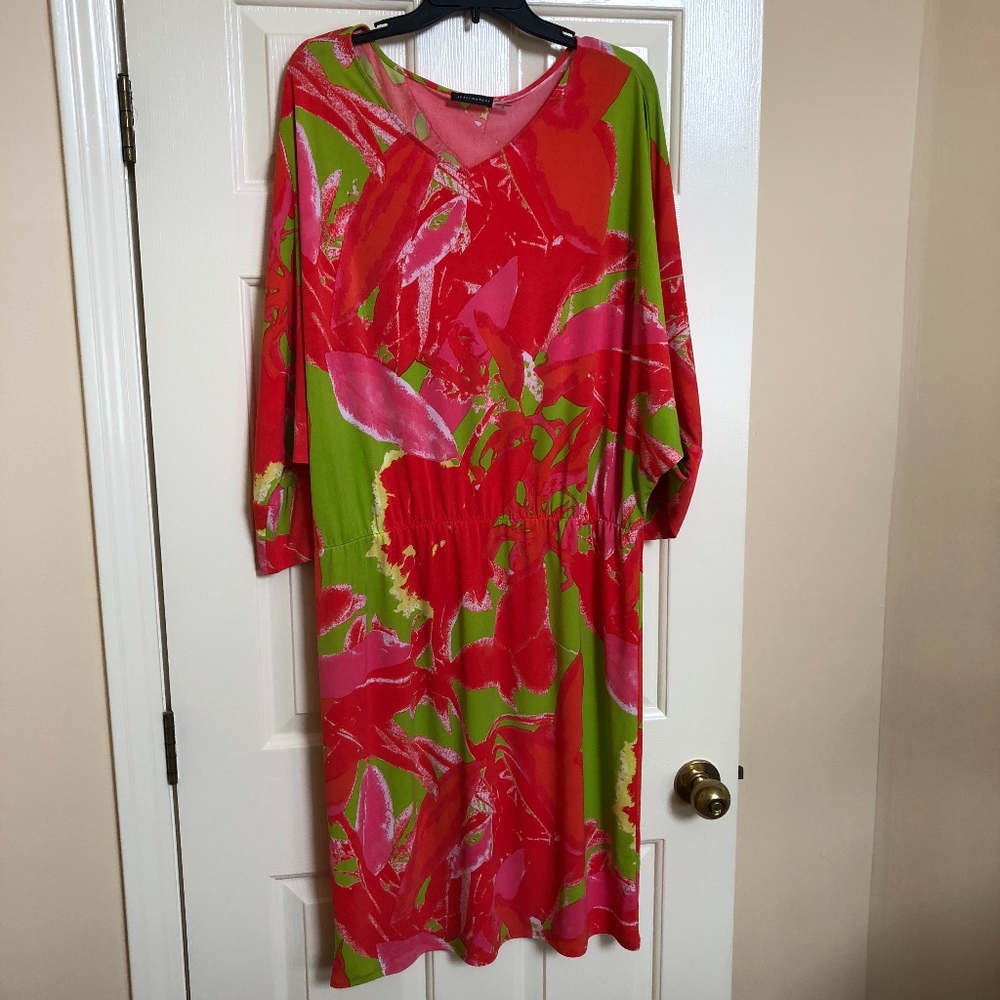 Vibrant Josie Natori dress